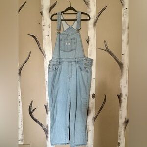Levi's Light Blue Denim Overalls